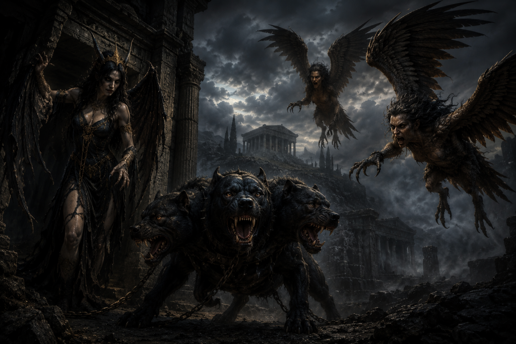 10 of the Darkest Creatures of Greek Mythology
