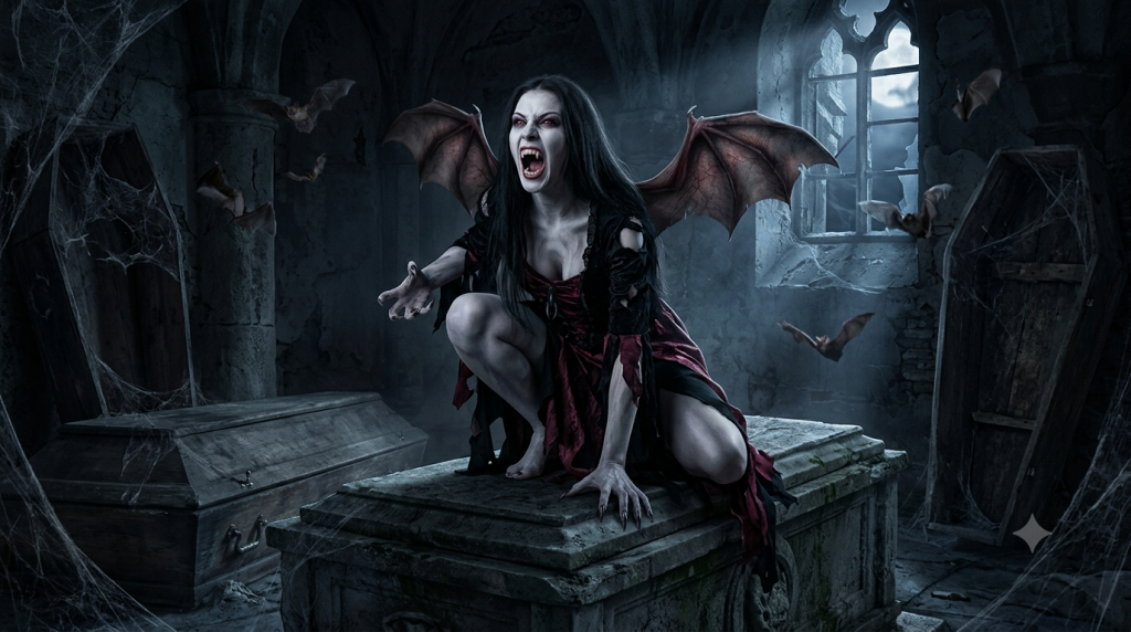 Bruxsa: The Portuguese Vampire Witch Who Flew at Night and Drained Children